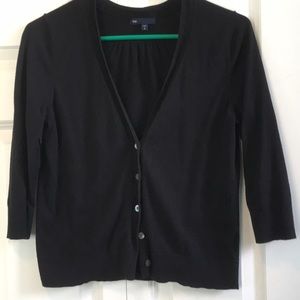 GAP black cardigan